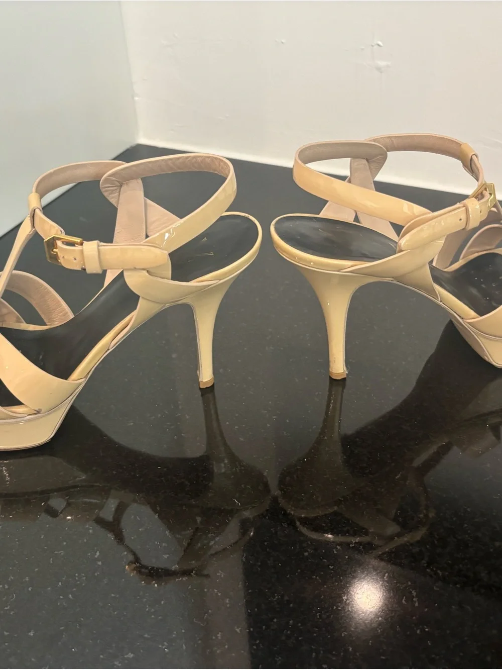 Saint Laurent patent leather